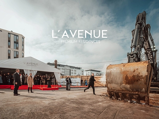 Първа копка и водосвет на L’Avenue Premium Residences